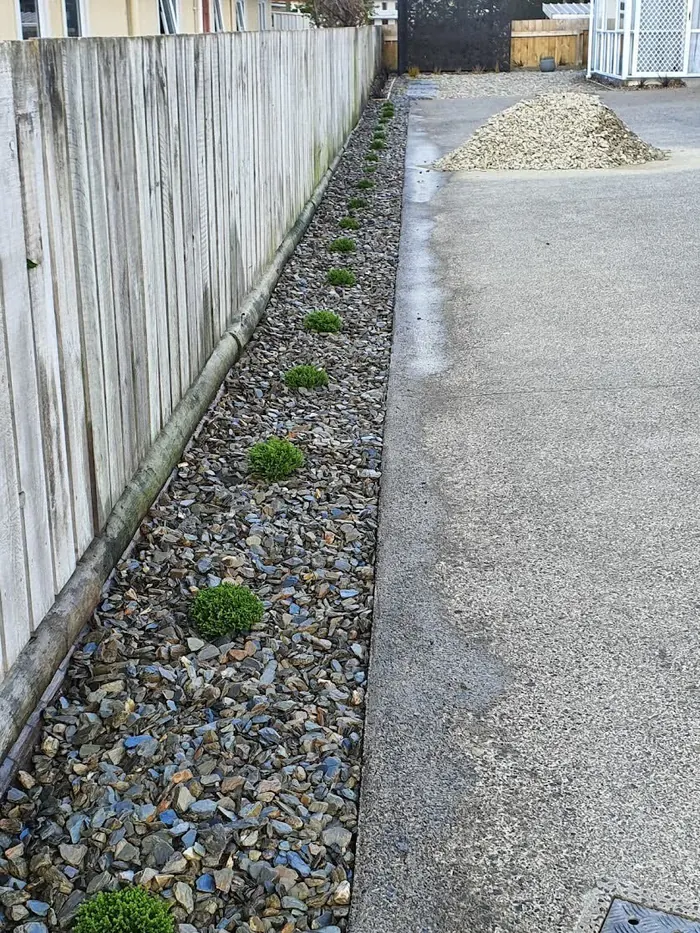 Small landscaping project