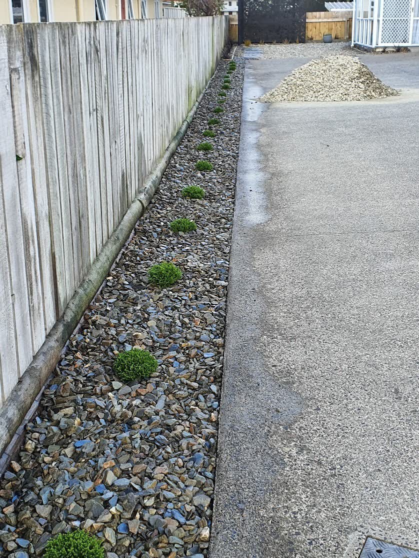 Small landscaping project